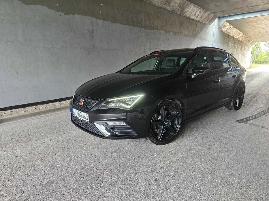 Seat Leon Cupra ST, 2019, Salon PL, bardzo dobry stan, niski przebieg!