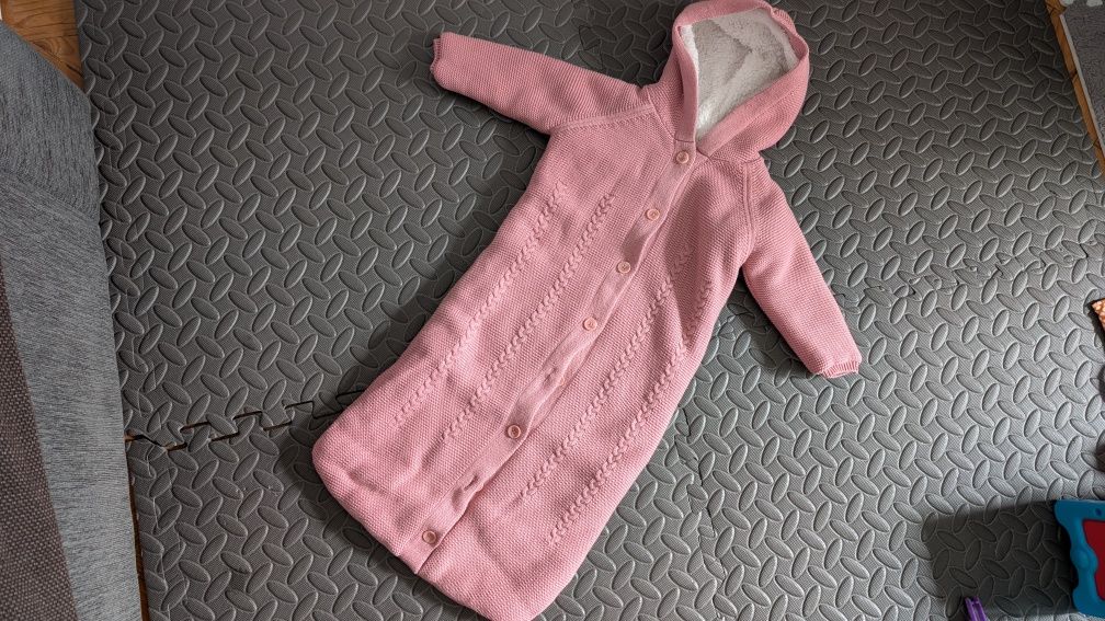 Saco de Dormir Bebé Rosa - 12M - 80cm