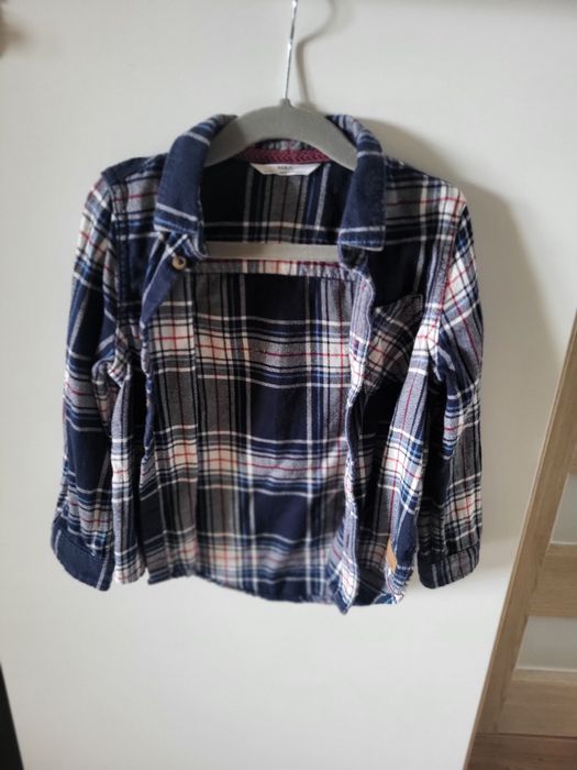 Koszula w kratę flanelowa