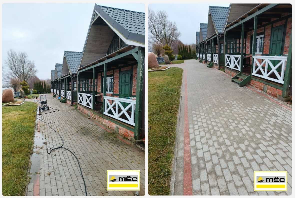 PROMOCJA -10% Mycie i Czyszczenie Kostki Brukowej/Elewacji/Ogrodzeń