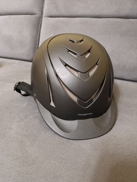 Kask jeździecki toczek Fouganza 500 rozm. 51-54cm