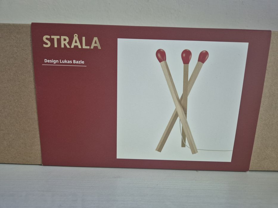 Lampa Strala IKEA Zapałka