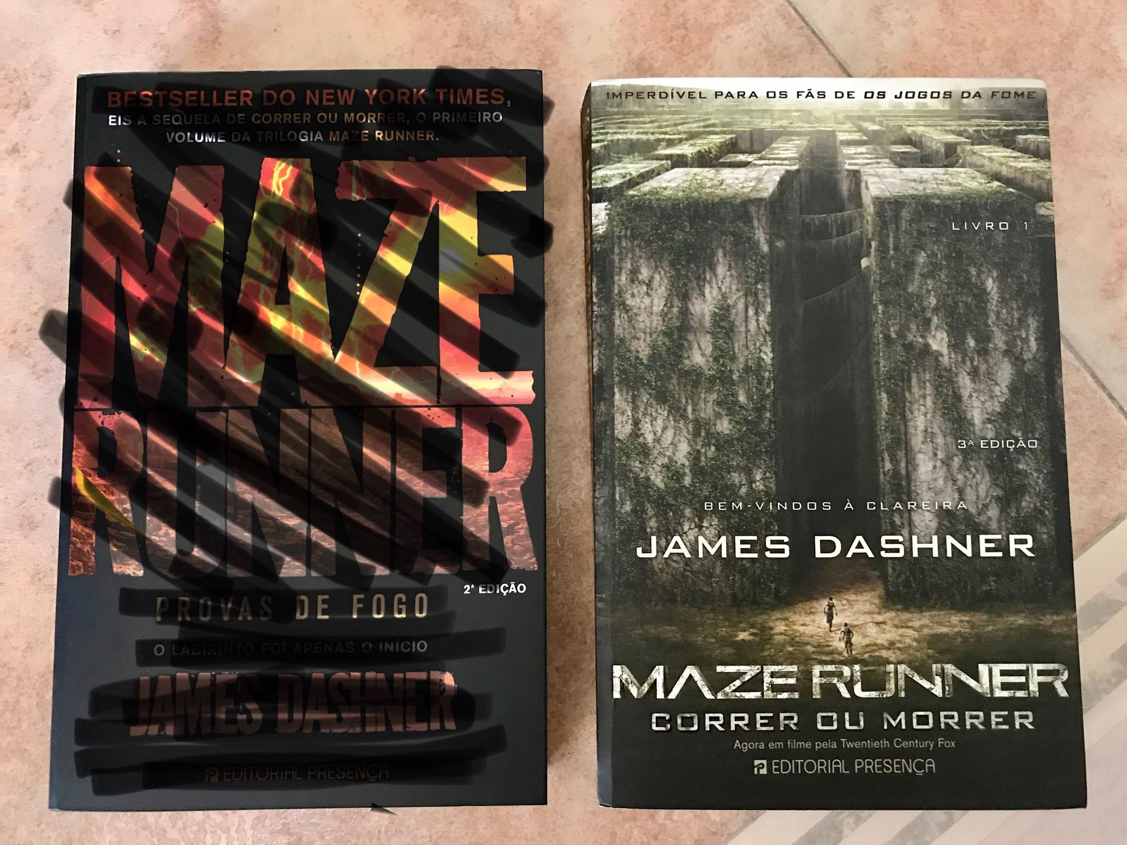 Maze Runner de James Dashner - correr ou morrer