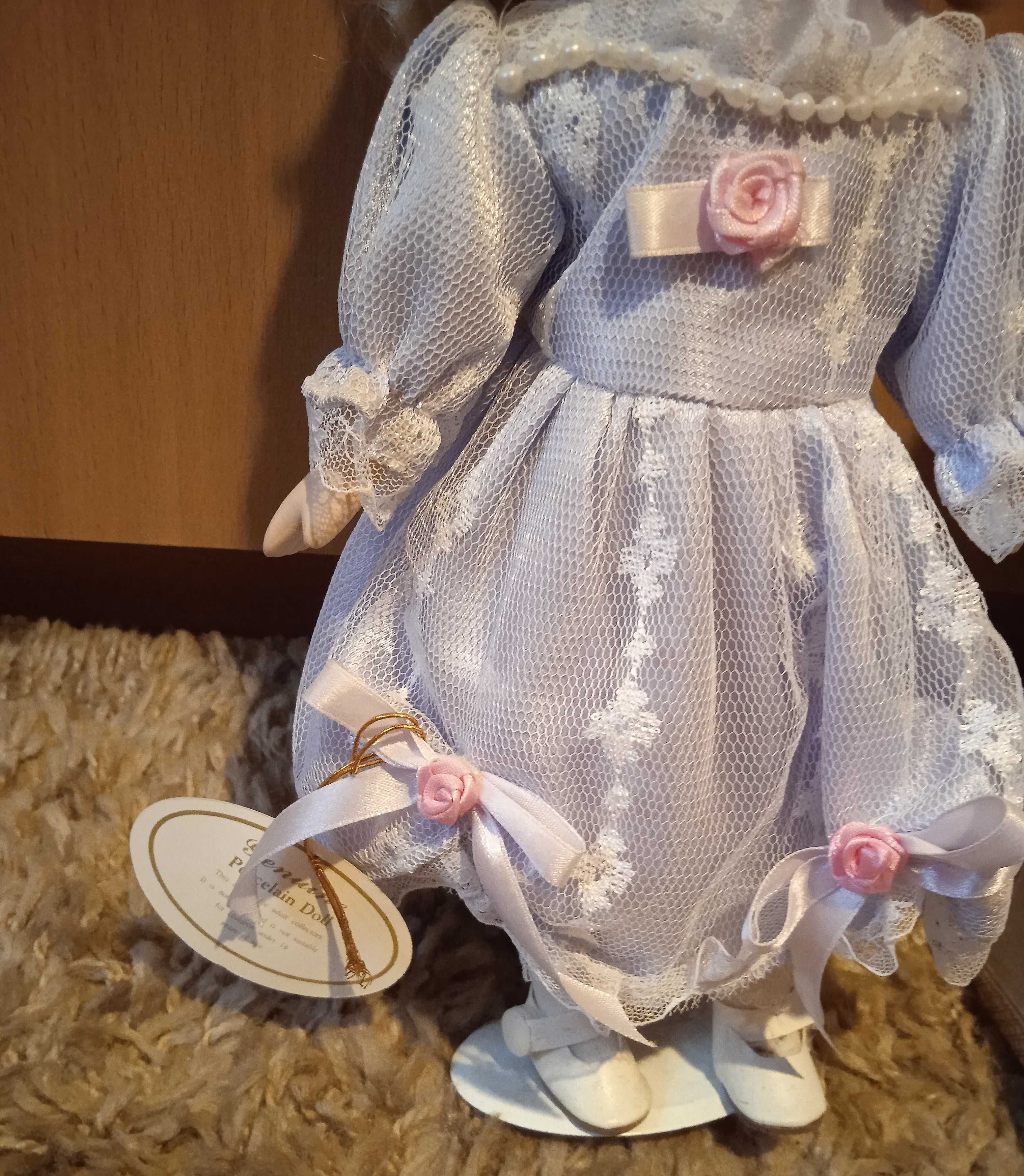 Lalka porcelanowa kolekcjonerska CORINNE 30 cm Windsor Collection