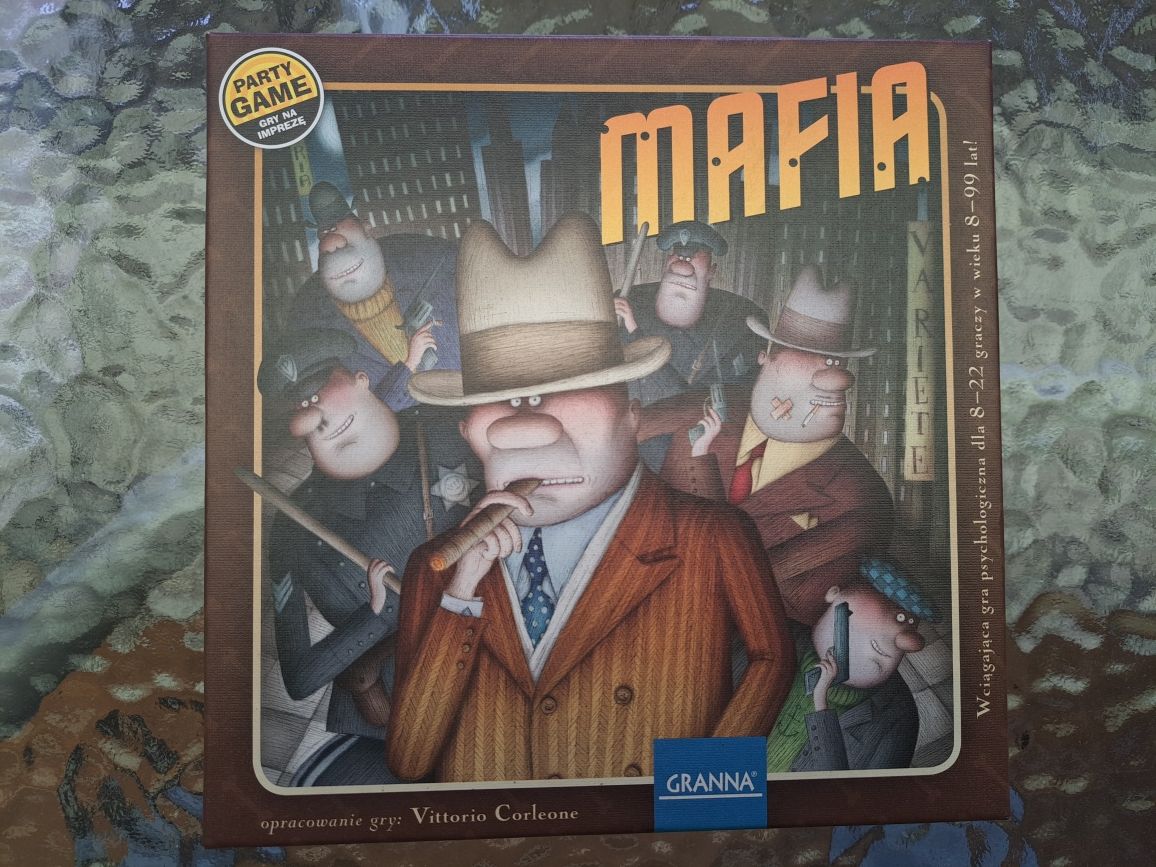 Gra karciana Mafia Granna Party game