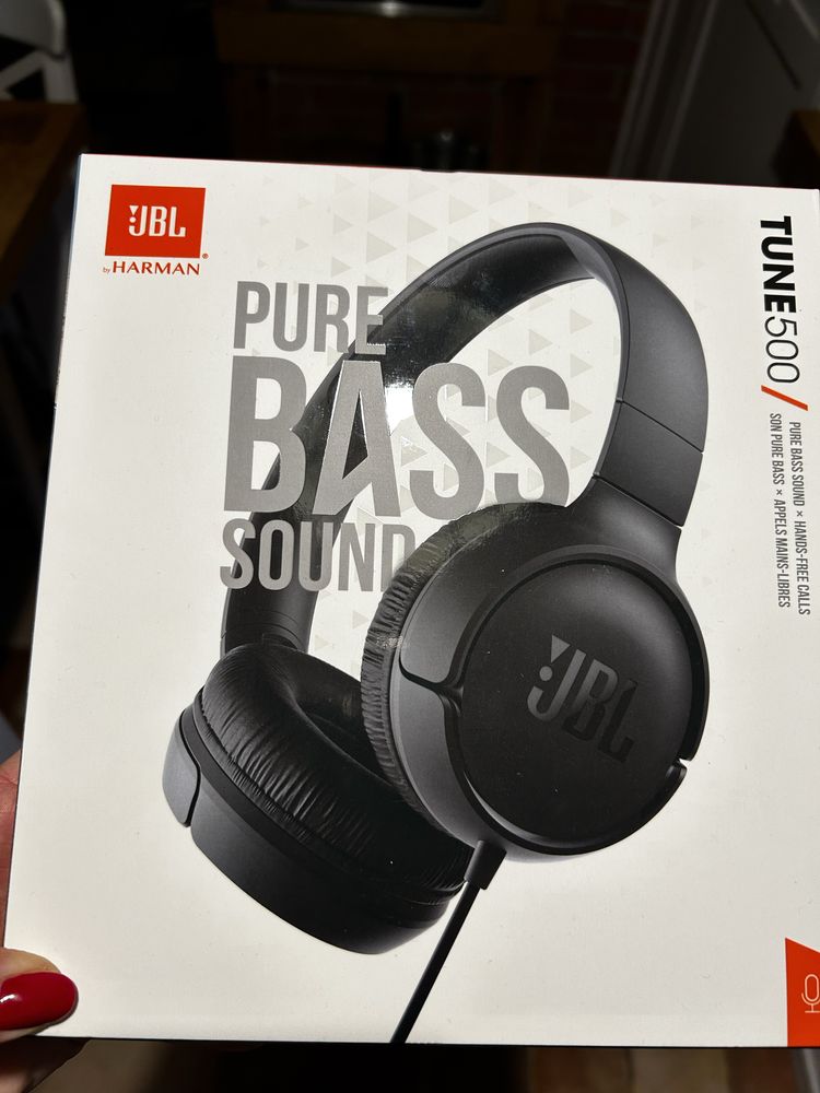 Słuchawki przewodowe tune 500 jbl pure bass