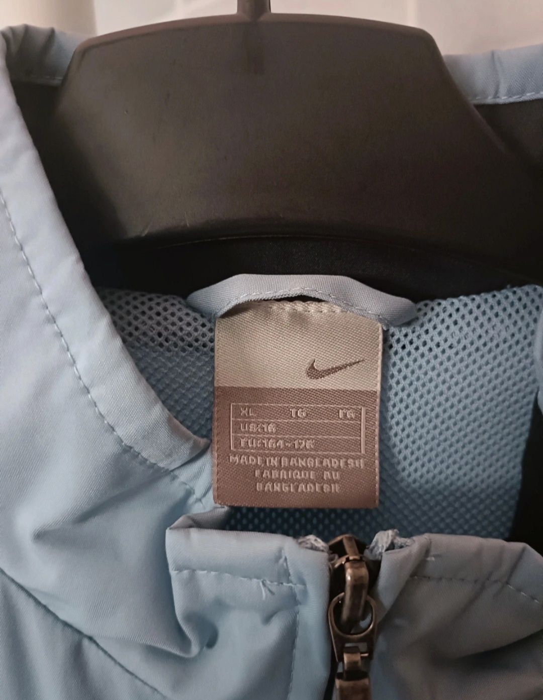 Parka azul da Nike