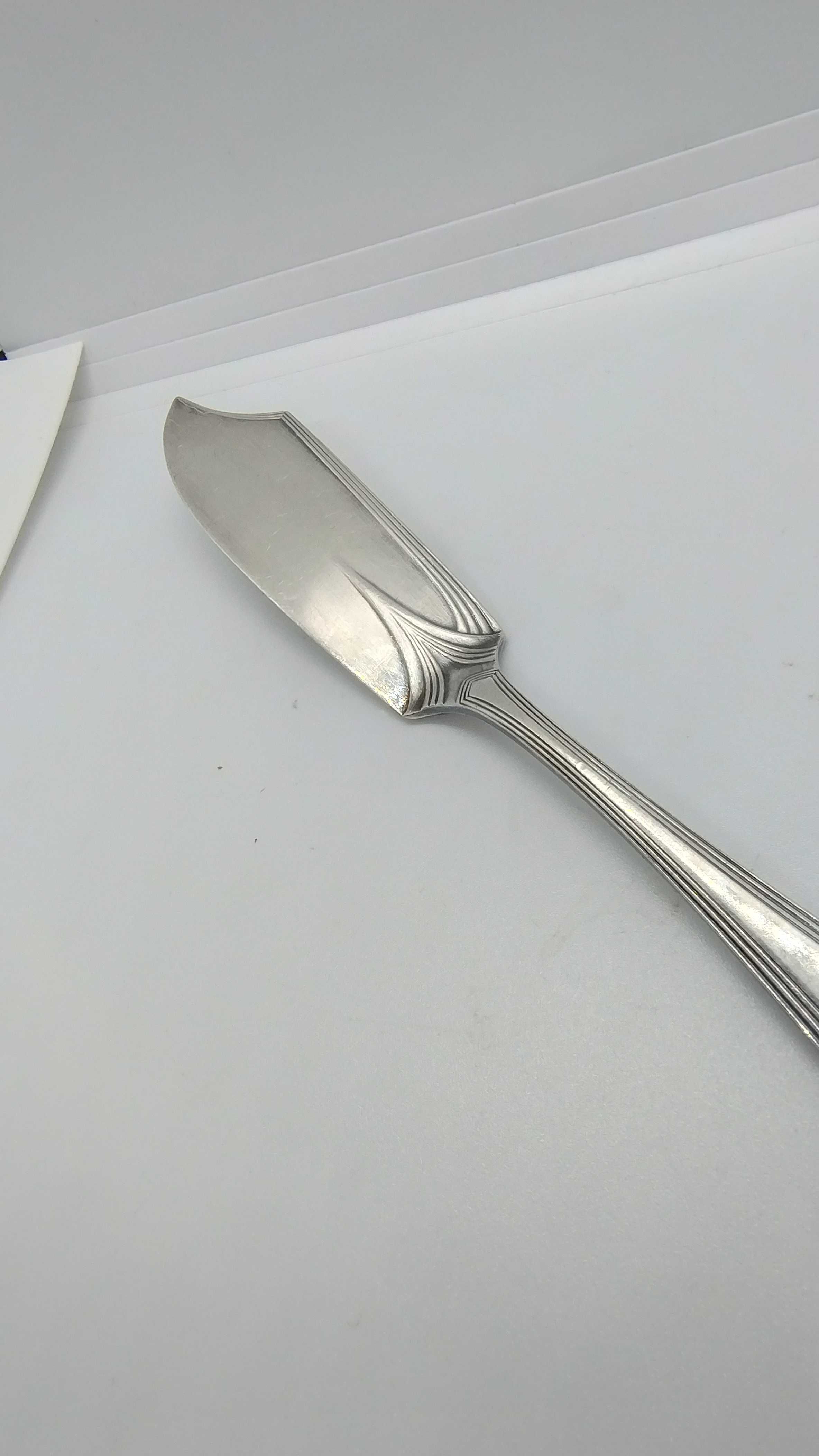 Posrebrzany nóż WMF art deco