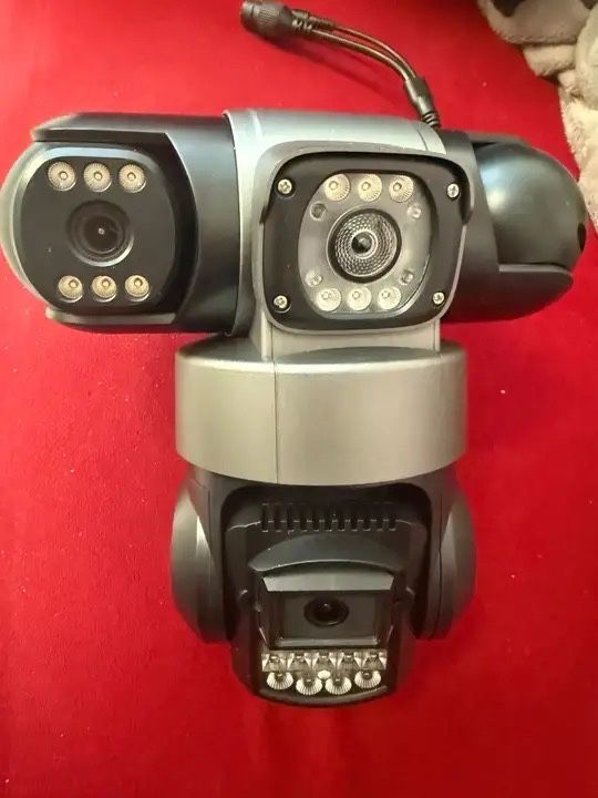 Камера V380Pro 3 екрани WiFi IP камера 12MP 6K ВУЛИЧНА PTZ відеокамера