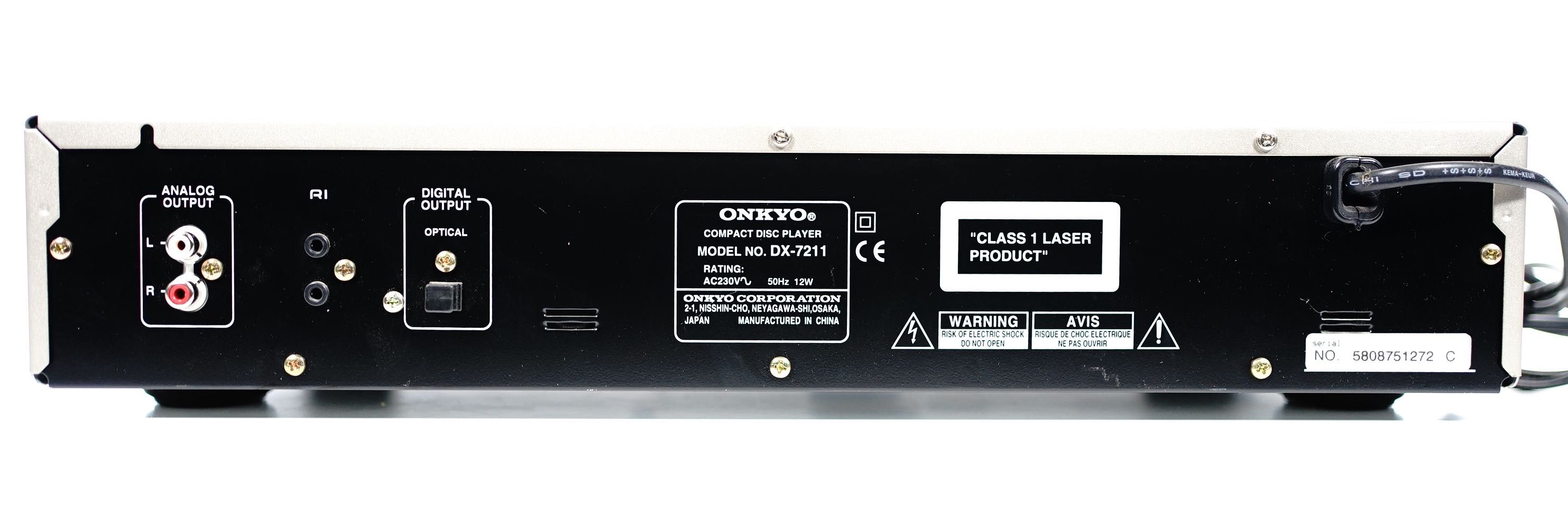 Odtwarzacz CD ONKYO DX-7211 KSS-213C dedykowany pilot