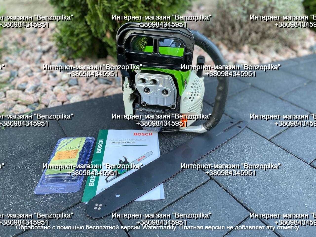 Бензопила BOSCH BP 210 дуже потужна 6.3 кВт.