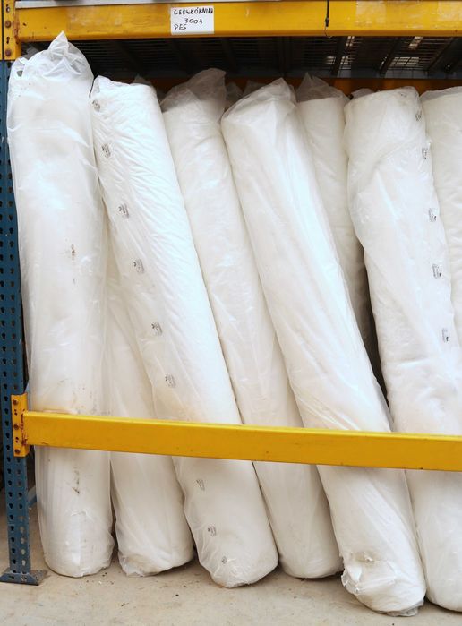 GEOWŁÓKNINA Drogowa 300g BIAŁA 200cm x 50m Włóknina pod Kostkę Drogi