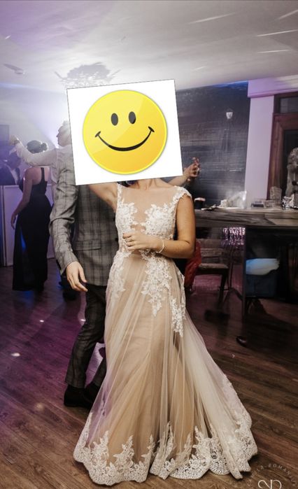 Piękna suknia ślubna Papilio model 1817