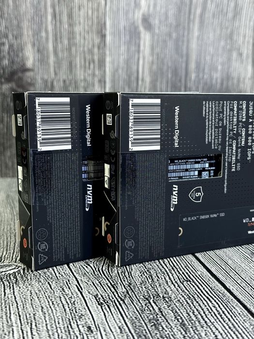 SSD WD Black SN850X 1 TB (WDS100T2X0E) 2шт. New!