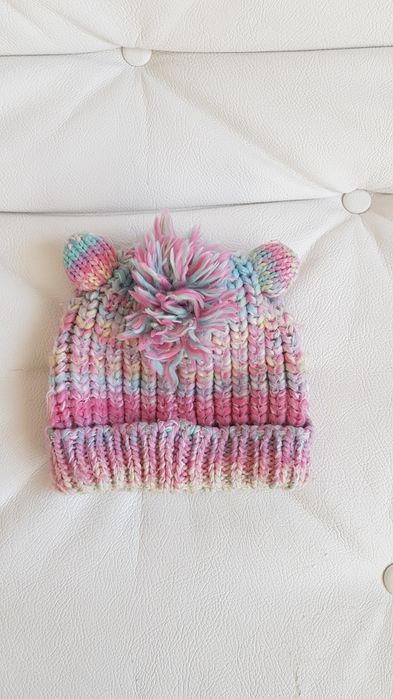 Классные шапка для девочки от 3-6лет