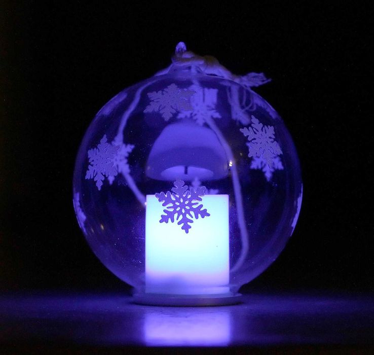 Новорічна ялинкова іграшка.Куля елочная игрушка.