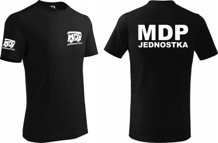 Dziecięca Koszulka MDP - czerwona, czarna, biała - 110cm - 158cm - 24H