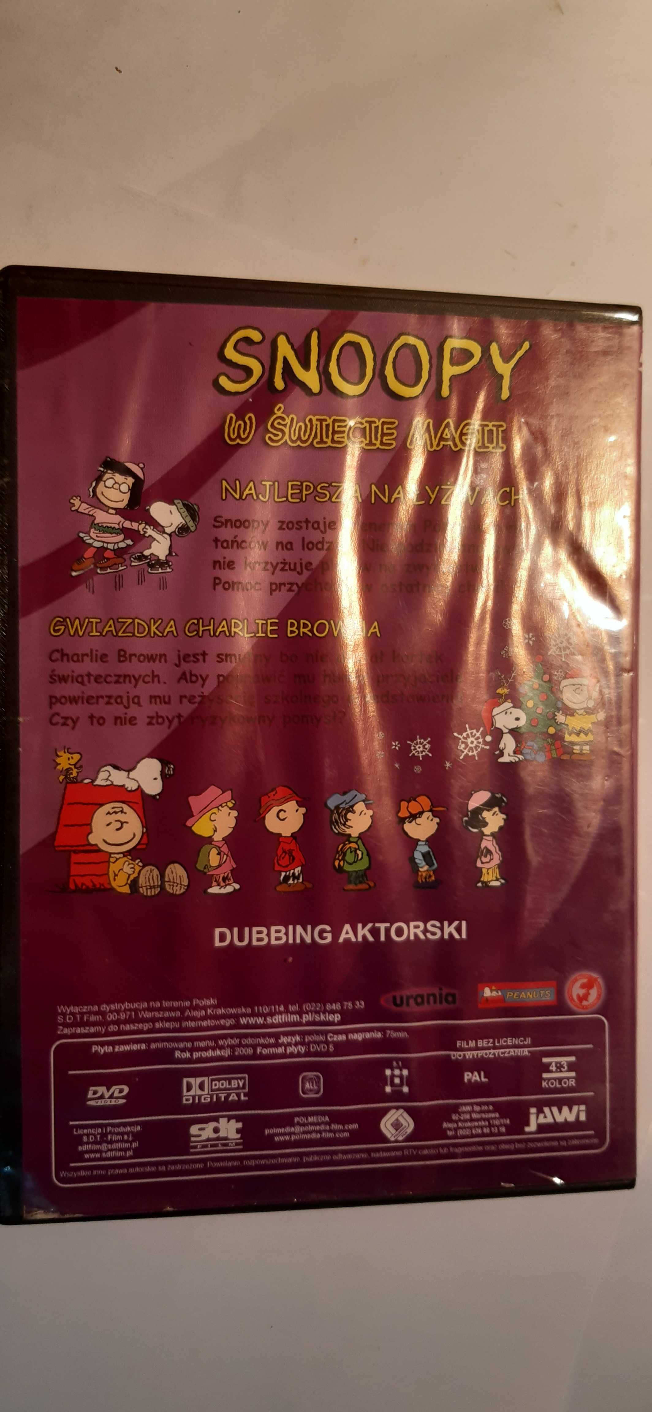 Film DVD - Snoopy w świecie magii