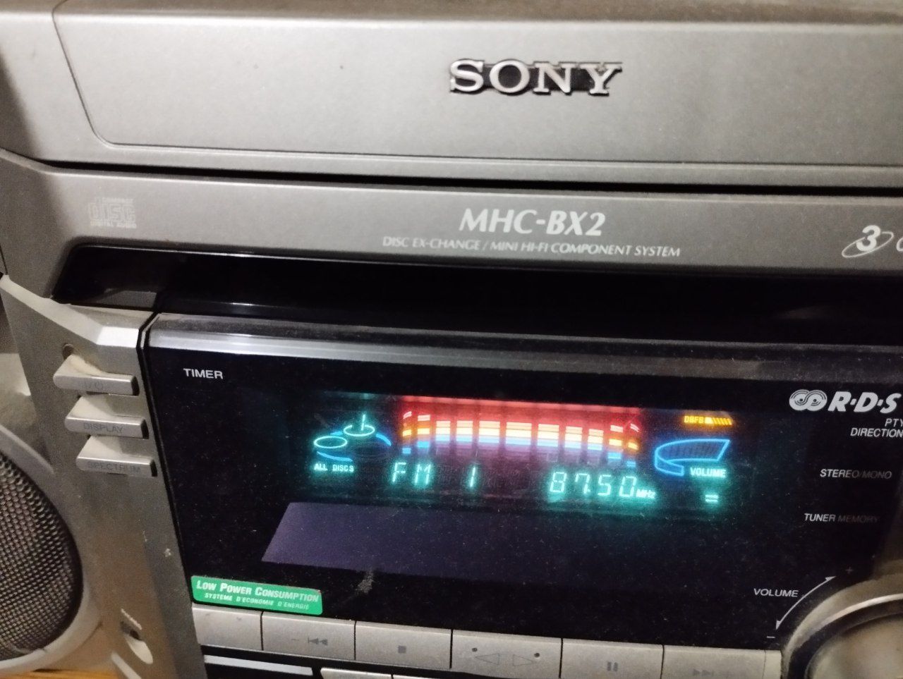 Музичний центр Sony mhc-bx2
