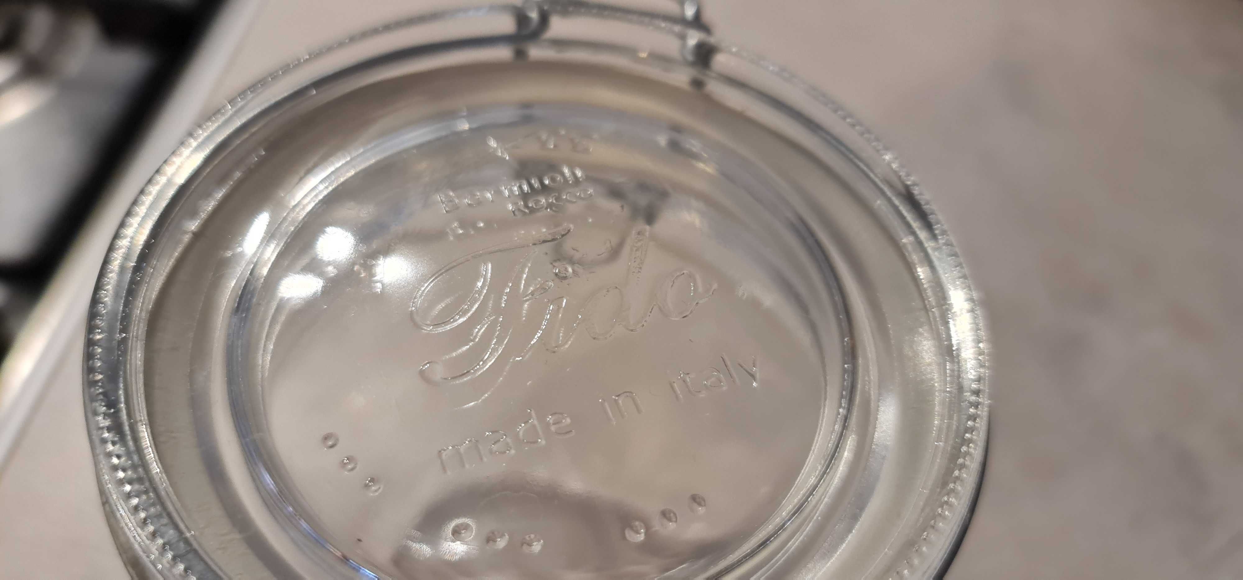 Pojemnik organizer słoik Bormioli Rocco szklany weck 0,5l 500ml
