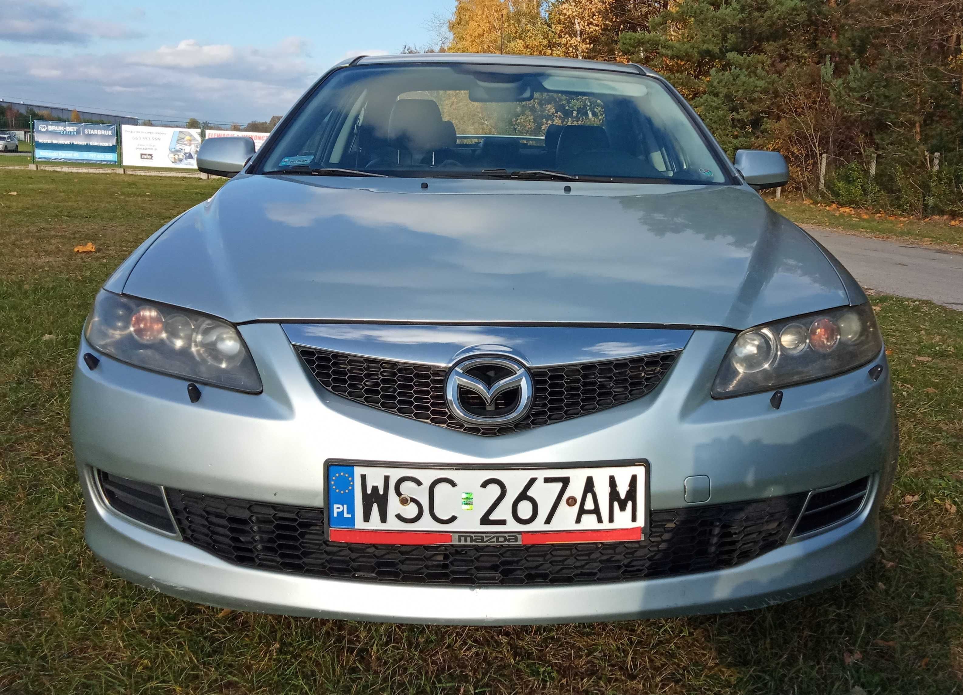 Mazda 6 2006r. 2.0 Diesel 143KM