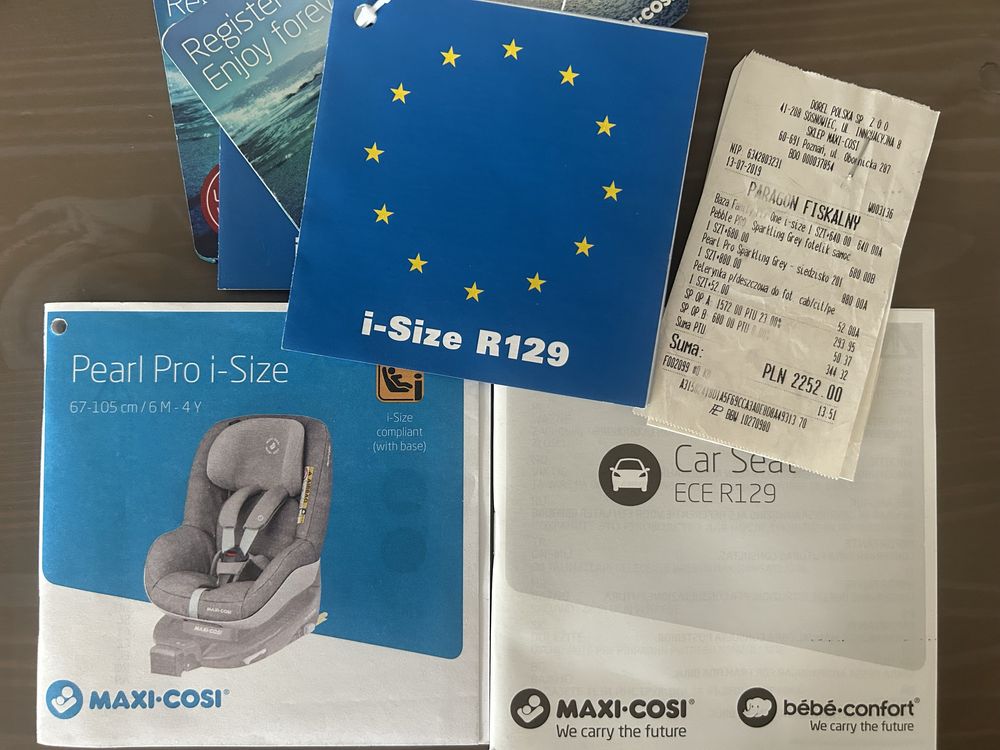 Maxi Cosi Pearl Pro i-Size Sparkling Grey plus baza FamilyFix One