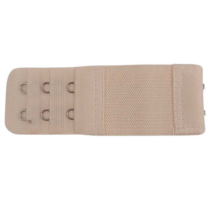 1x 2-rzędowy przedłużacz do biustonosza beżowy