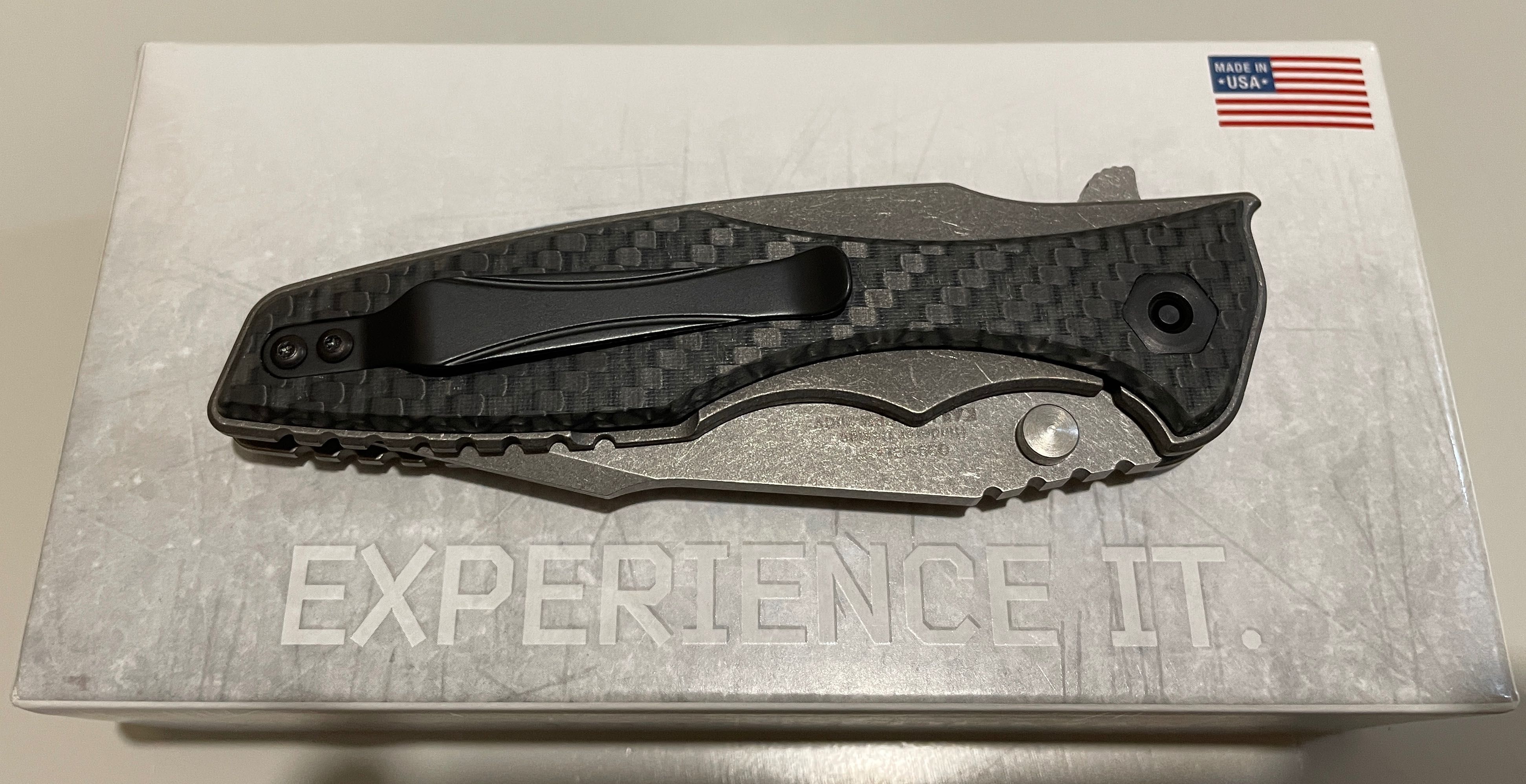 Ніж складаний Zero Tolerance 0393 GLCF Hinderer design