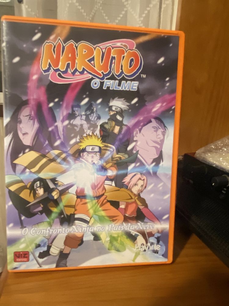 Naruto DVD (5 Volumes + Filme)