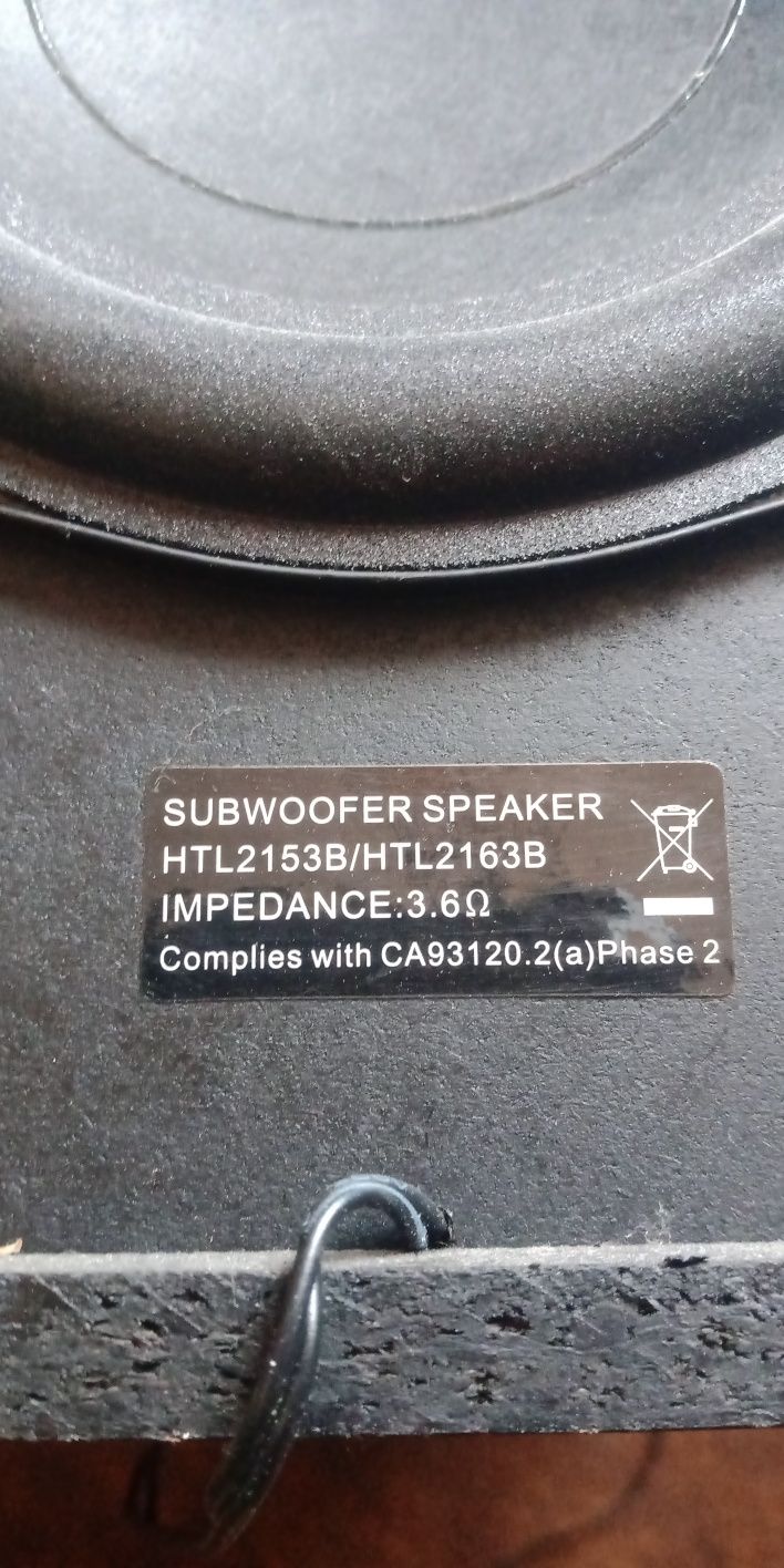 Subwoofer głośnik basowy Philips