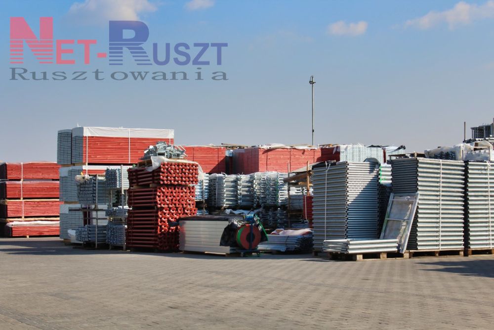 Rusztowanie Plettac 78 m2, podest 3 m Tanio