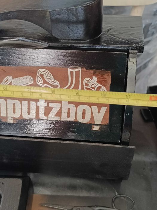 Caixa de Sapateiro antiga alemã com ferramentas