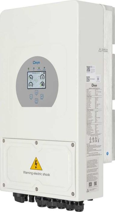 Готовий комплект для блекауту: Інвертор Deye 6kW + Батареї Deye 10.2kW
