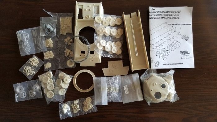 Model czołgu 1/35 German VK 7001 LOWE New Connection Models 1/35