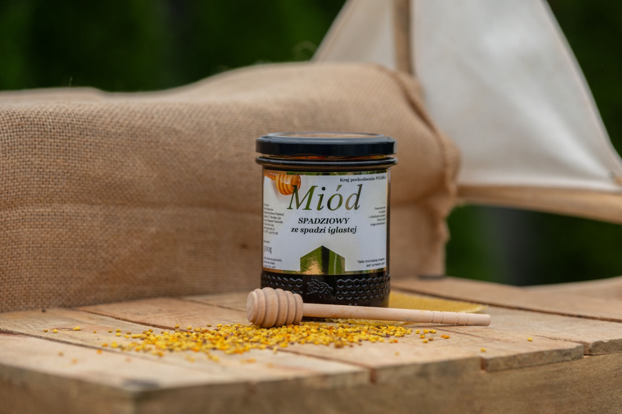 Miód Spadź Iglasta 0,5 kg