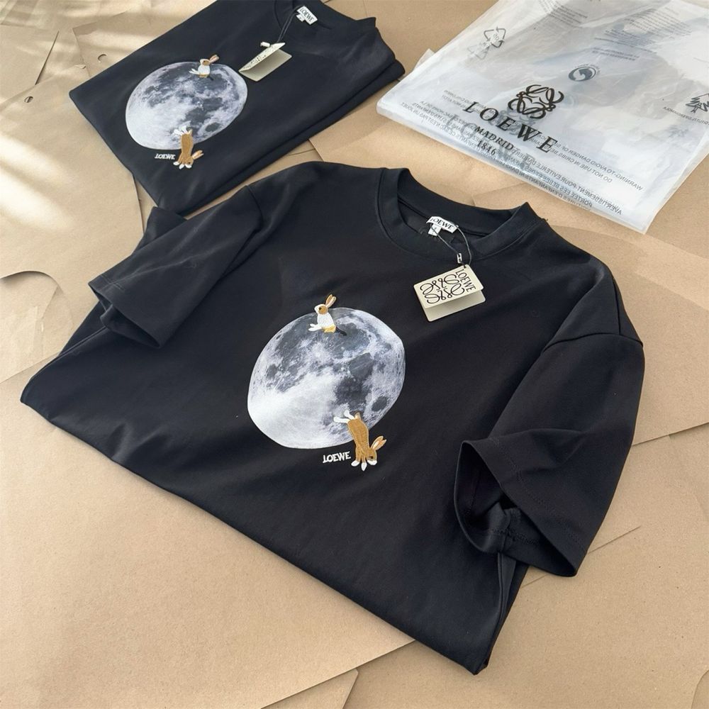 Футболка Loewe x Suna Fujita Rabbit Moon T-shirt S