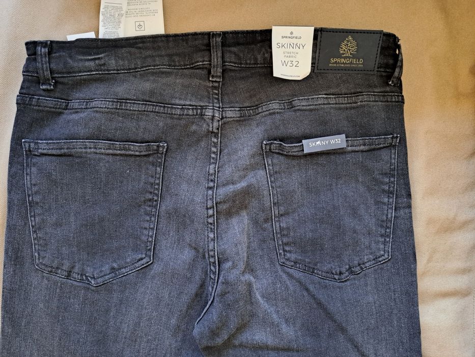 Jeans Springfield homem 42 Pretas