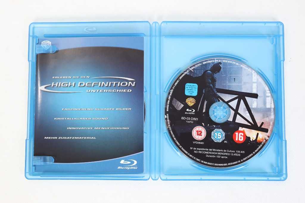 Film Blu ray Batman The Dark Knight 2 disc EN DE