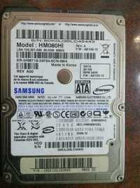 Жесткий диск • 2.5" • 80Gb • Samsung • HM080HI • 8Mb • 5400 • SATA •