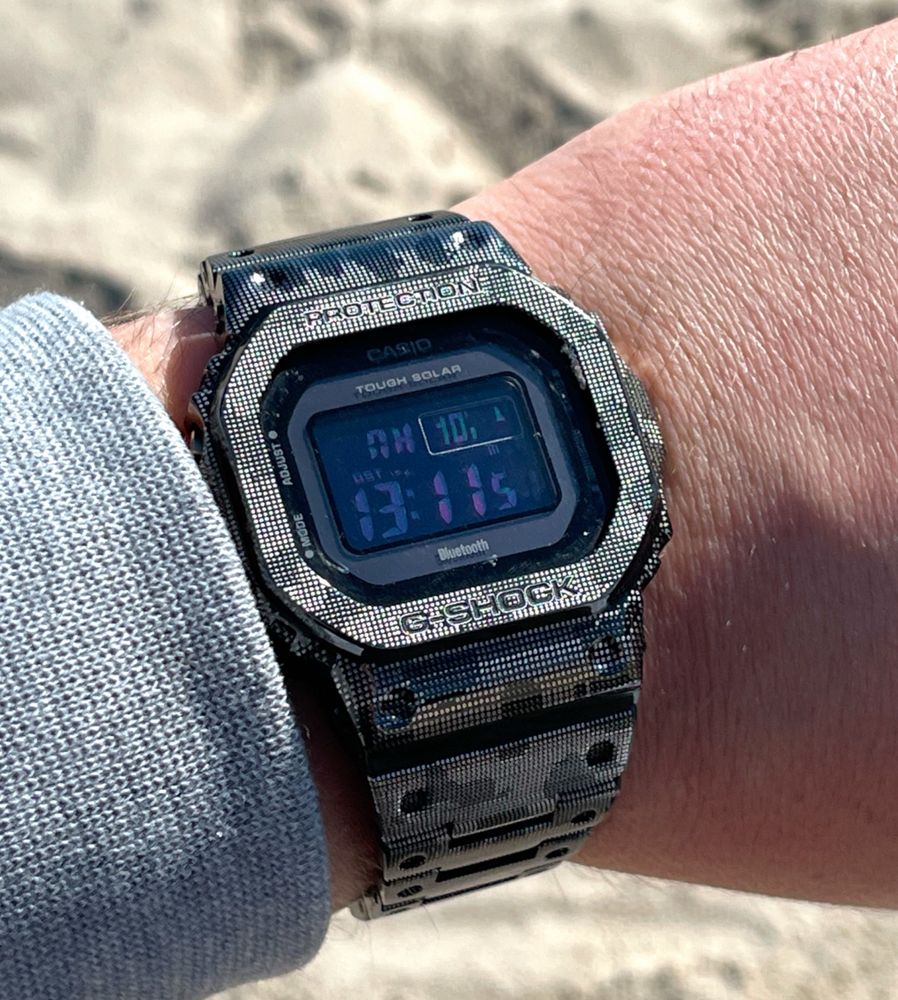 Zegarek Casio G-Shock Metal Camo Tough Solar Bluetooth jak nowy!