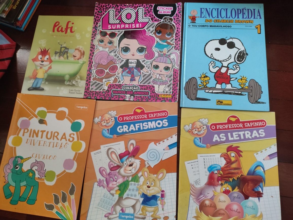 Lote de Livros Infantis – Quase 50 títulos diferentes!
