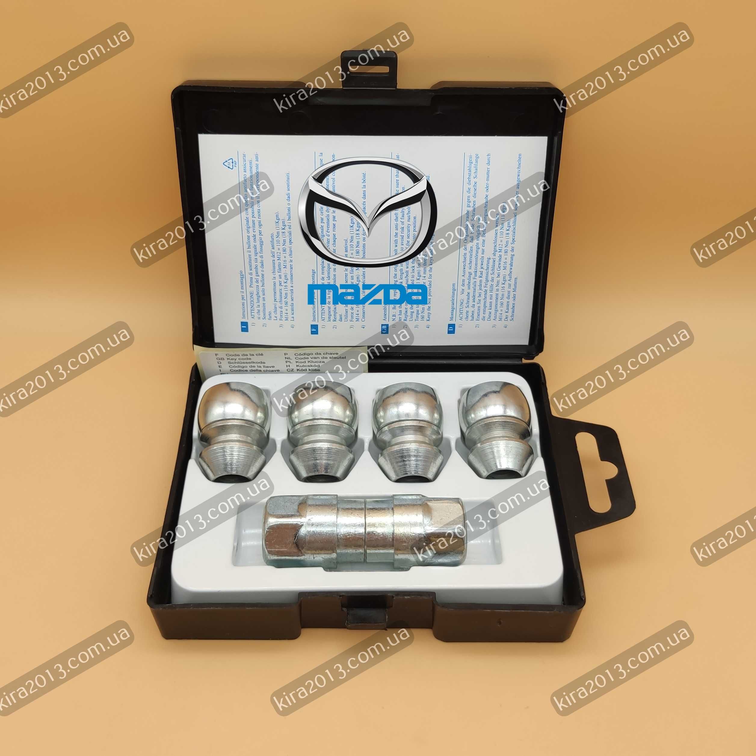 Гайки секретки Мазда. Секретки Mazda 3 Mazda 6 Mazda CX5 Mazda CX7