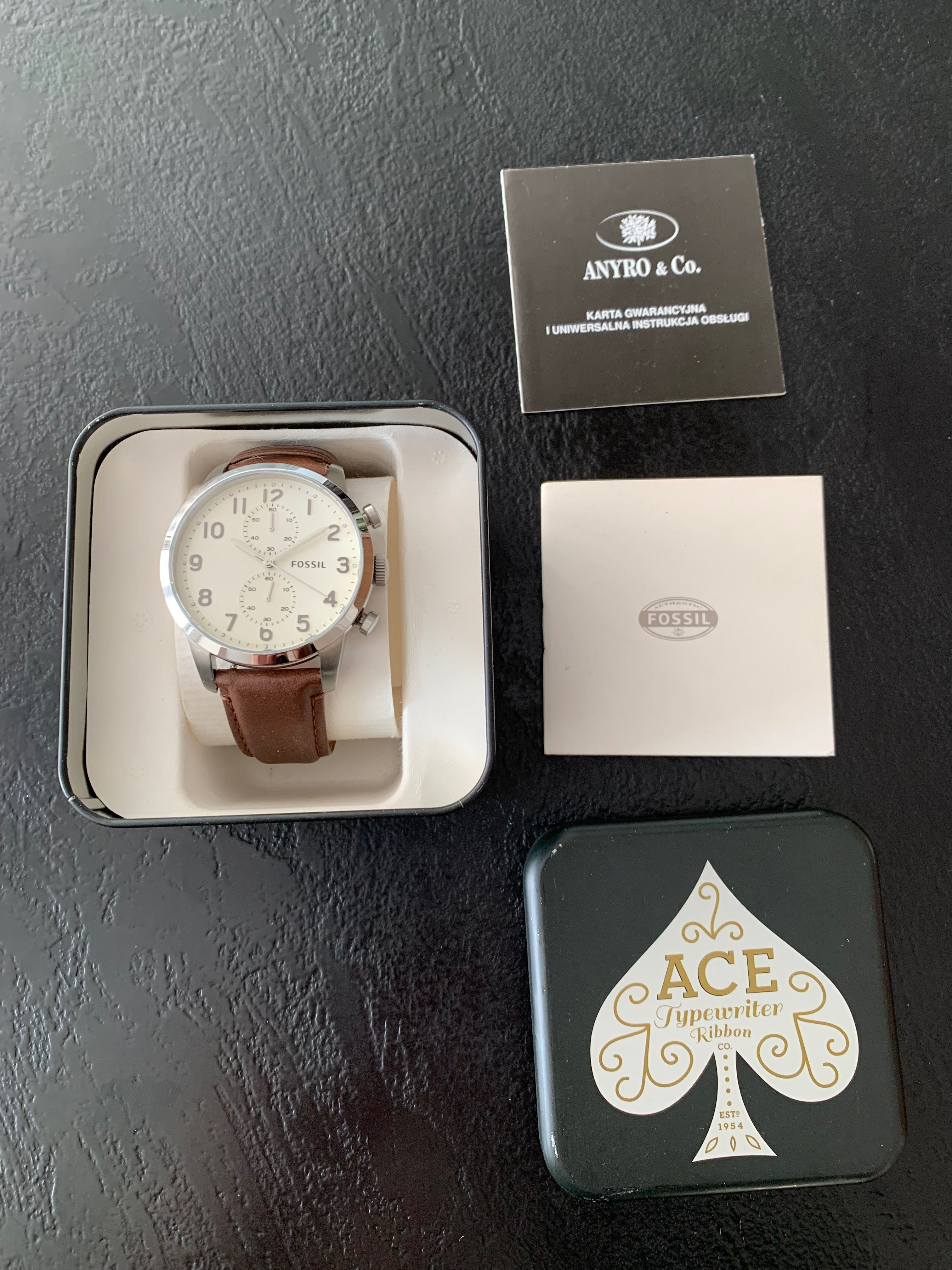 Fossil Men's Townsman FS4872 - elegancki chronograf