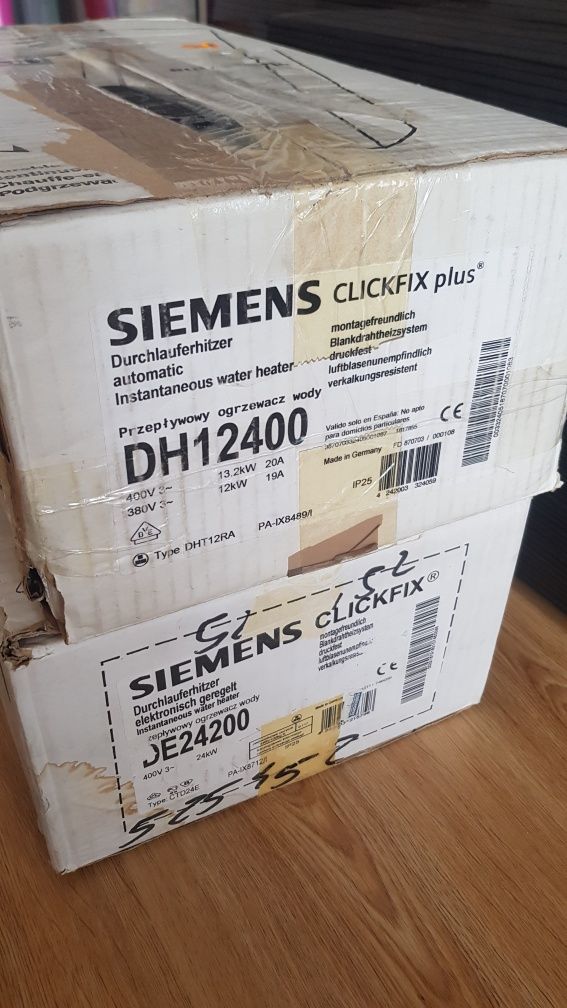 Podgrzewacz wody siemens DH12400, made in germany