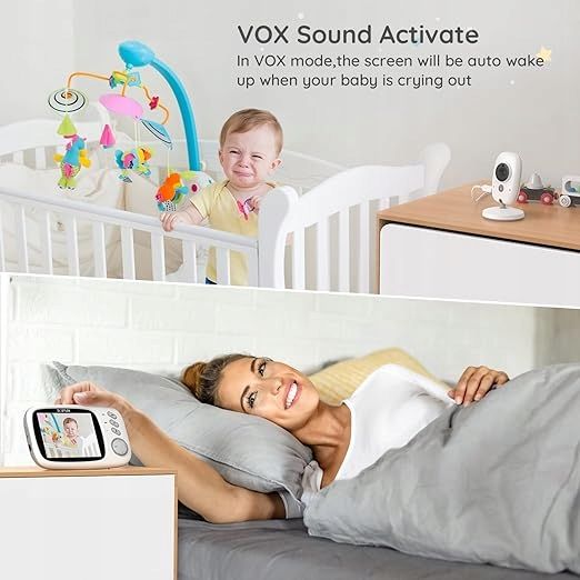 Niania Elektroniczna z Noktowizorem HD Boifun VB603