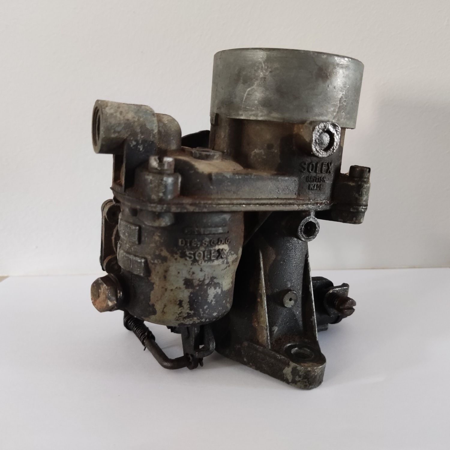 Carburador antigo Solex British Made BTE. S.G.D.G