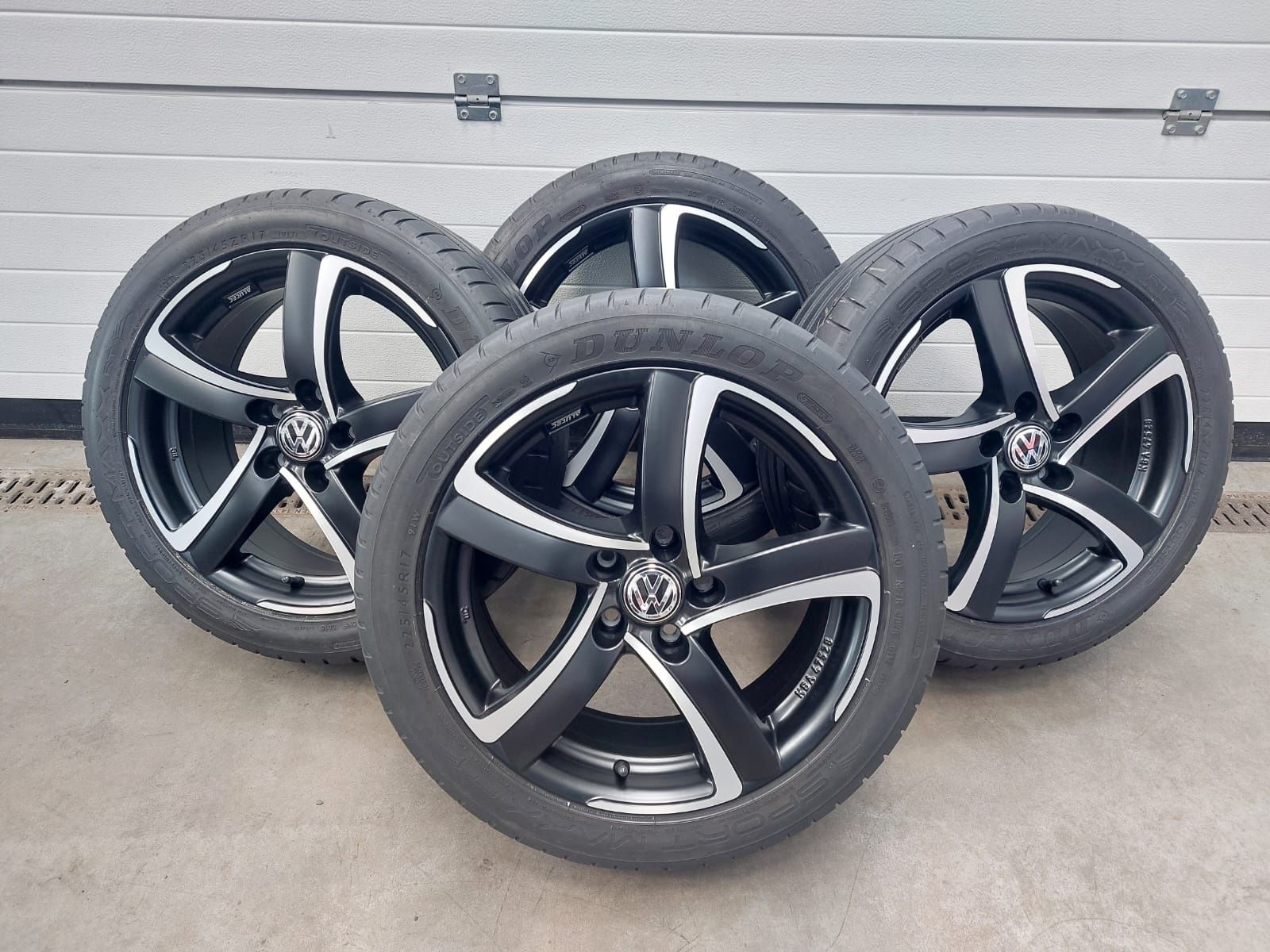 Felgi aluminiowe, koła 5x112R17 VW Golf, Passat