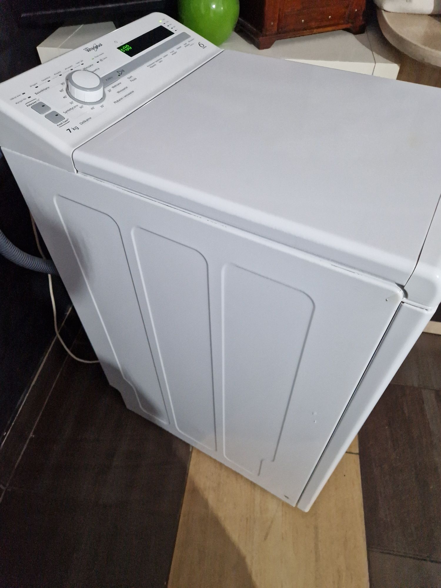 Pralka Whirlpool 6sense 7kg zadbana