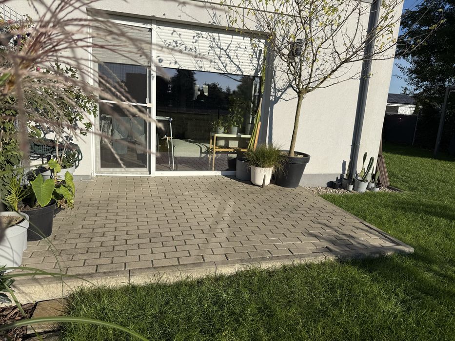 Taras z kostki brukowej