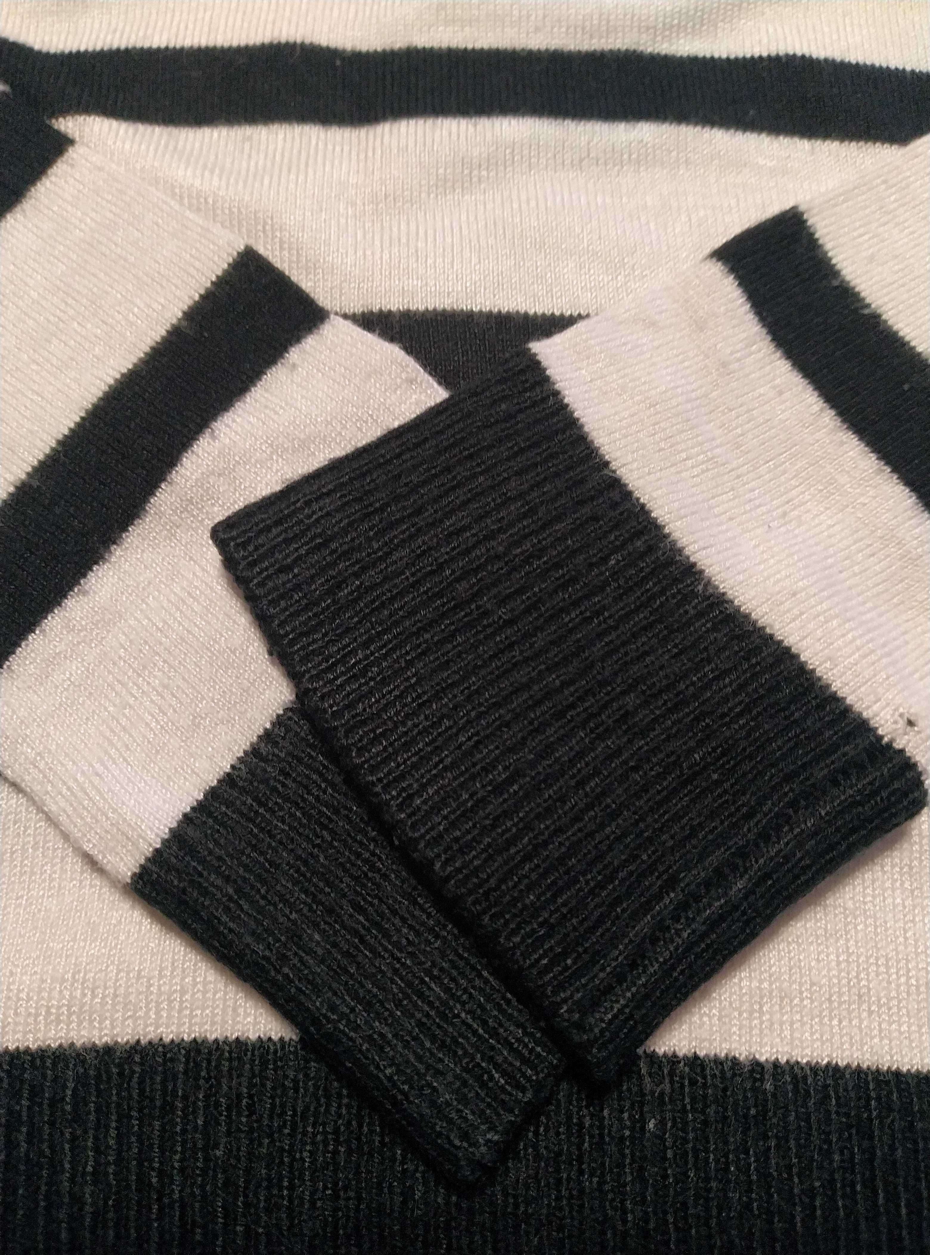 Sweter bluzka w paski Sinsay r.XS długi rękaw